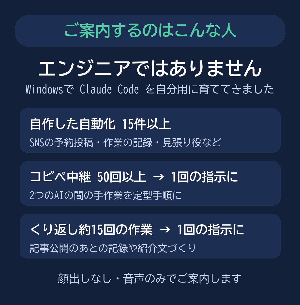 毎回同じ説明をClaudeCodeのルールにします 導入済みの方へ｜ルール・定型手順・モデル設定を90分で イメージ4