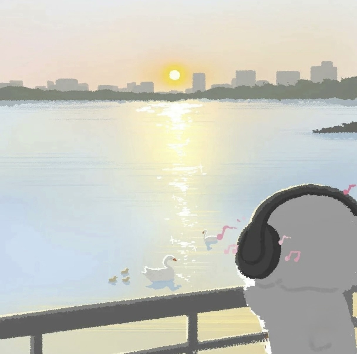 SNS用のかわいいアイコンを作成しますます ゆるくて可愛い雰囲気のアイコンを描きます イメージ3