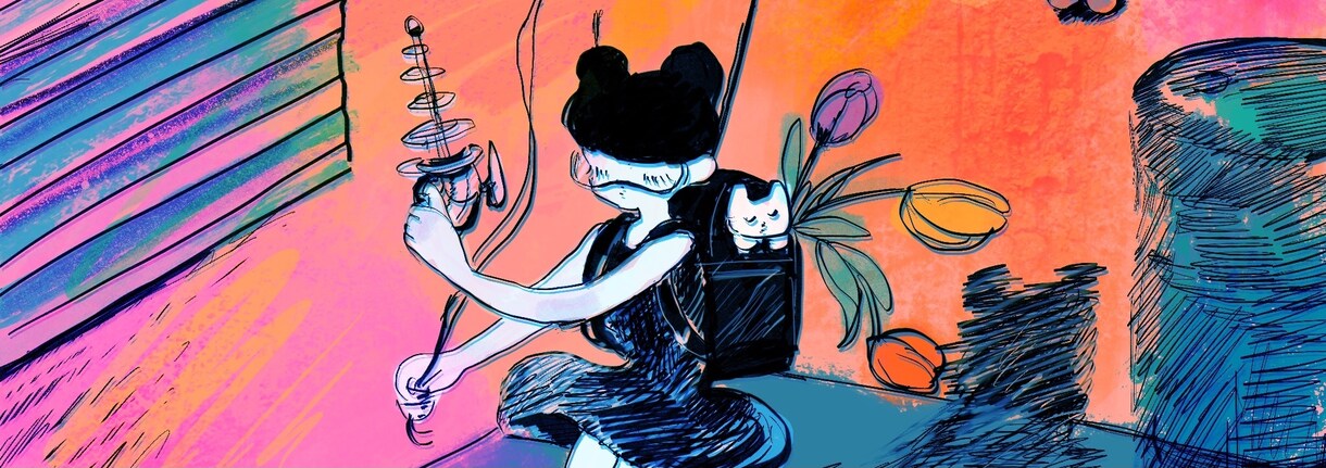 ポップな世界観のヘッダーお描きします SNSを使うのがきっと楽しみになる イメージ1