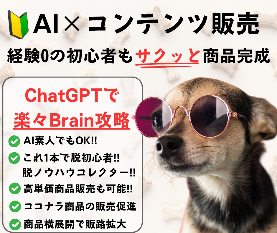 なかなか結果が出ない初心者を救うAI副業教えます ChatGPTを活用し時間が無くでもサクッとできるスキマ副業 イメージ1