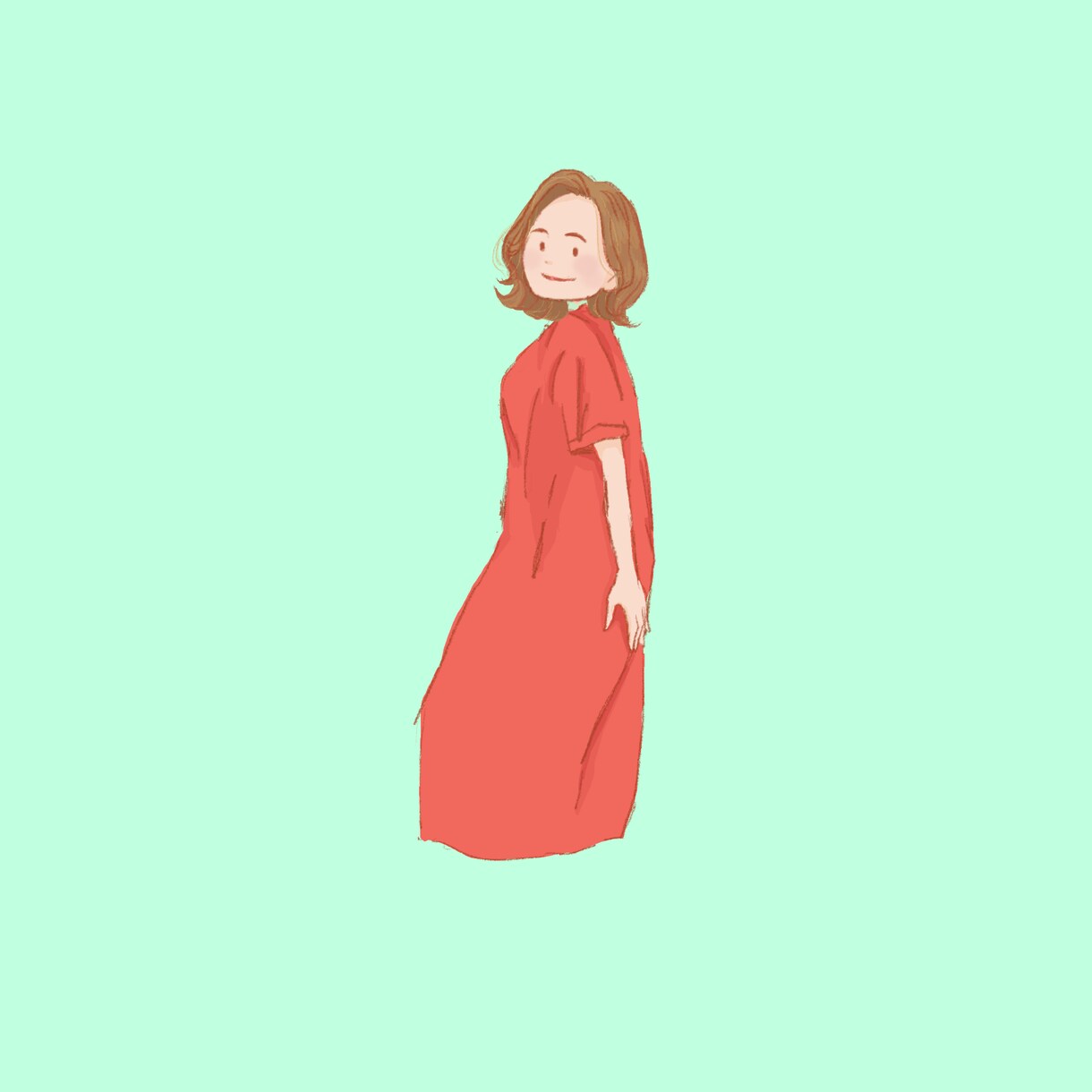 服にこだわったおしゃれ似顔絵描きます 服にこだわった似顔絵が欲しいオシャレさんに！ イメージ8