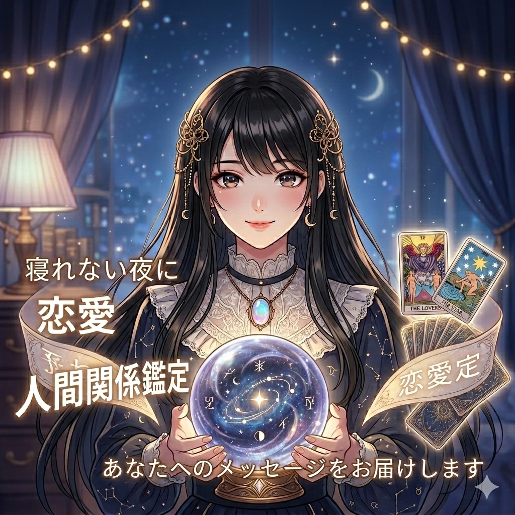眠れない夜に。あなたへのメッセージを届けます 不安な気持ちを整理するヒントをお届け イメージ1