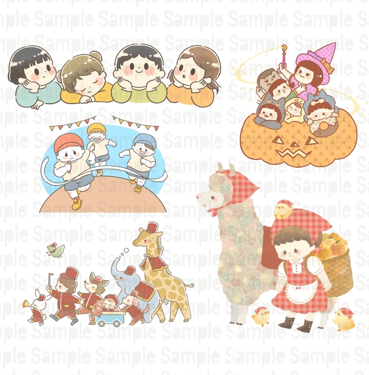 選べる2タイプ！可愛い&丁寧なイラストお描きします 可愛くまとめたい挿絵・広告・教材にいかがですか？ イメージ7