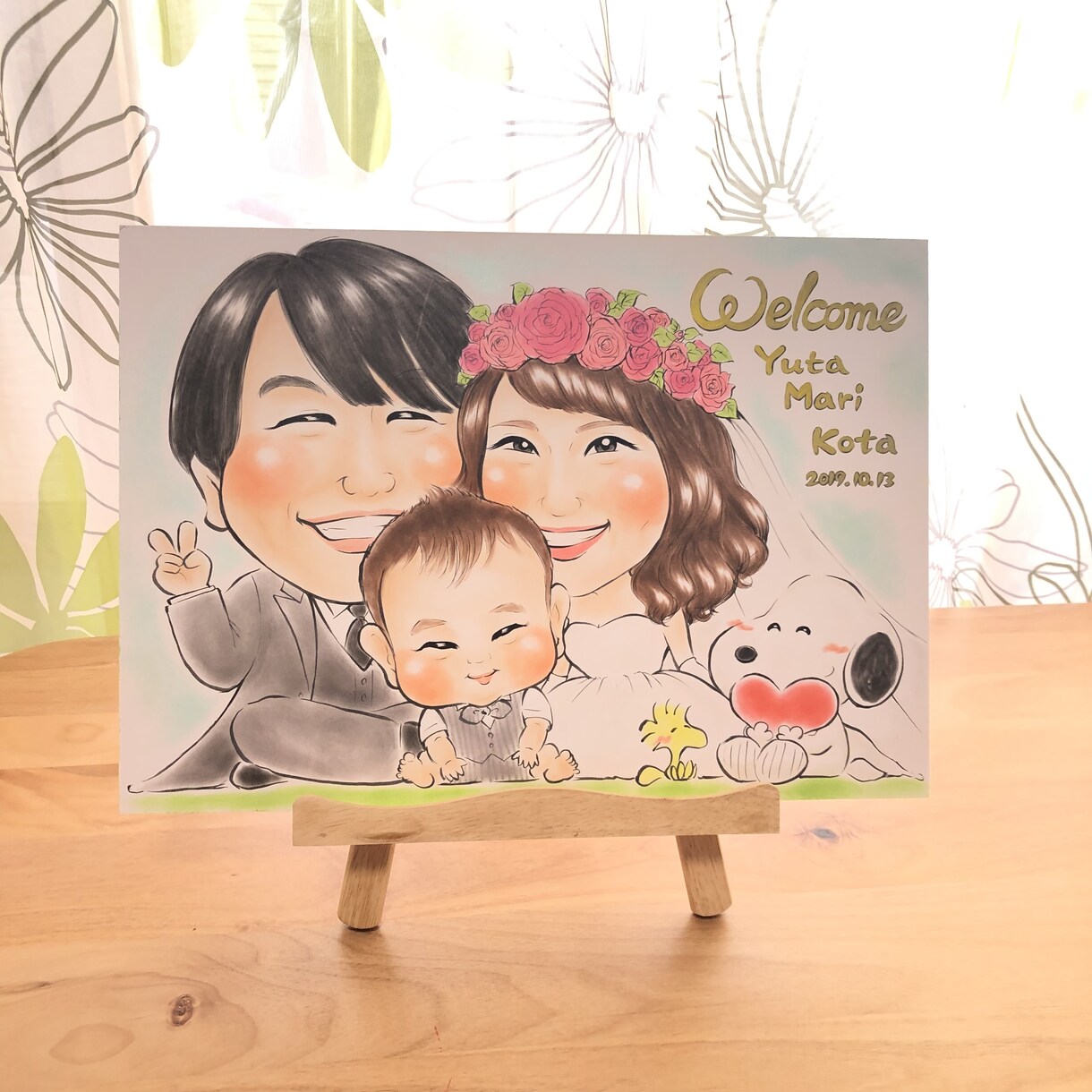 B３★ウェルカムボード承ります ★結婚式ウェルカムボード・サンクスボードなど人生の特別な１枚 イメージ7
