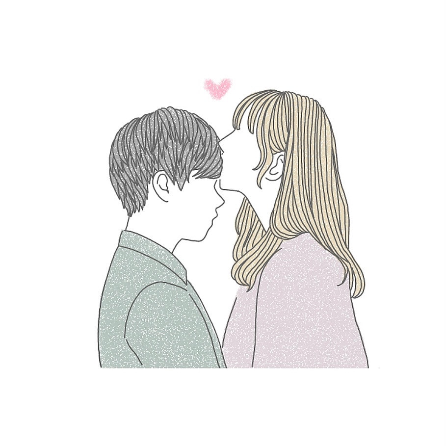 カップルのイラストを描きます 恋人との思い出を可愛いイラストに！ イメージ2