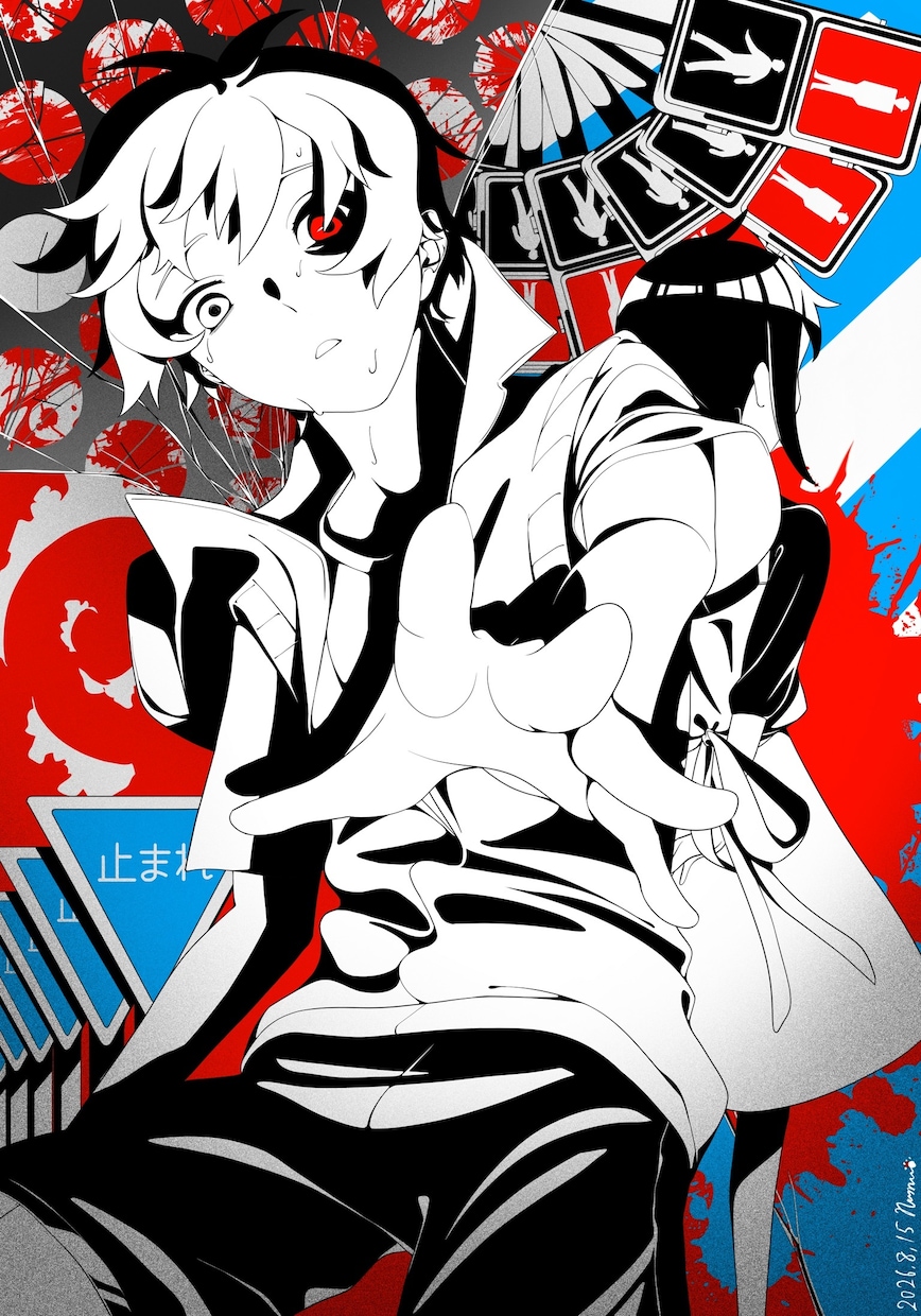 歌ってみた動画・MV用サムネイルイラストを描きます 編集しやすいレイヤー別納品可◎ボカロ等の歌ってみた動画に最適 イメージ10