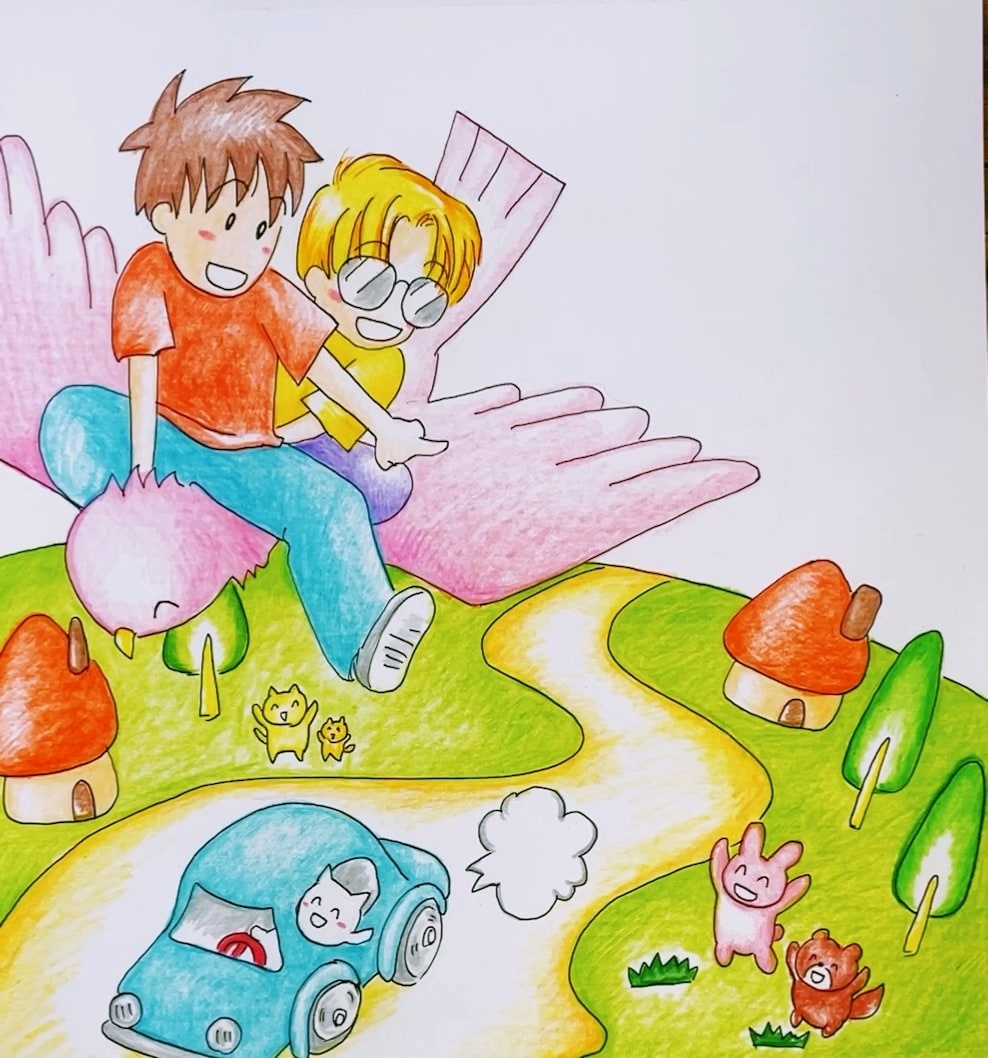 絵本のような温かみあるイラスト描きます 挿絵、アイコン、SNS、動画サムネイル何でもOK イメージ4