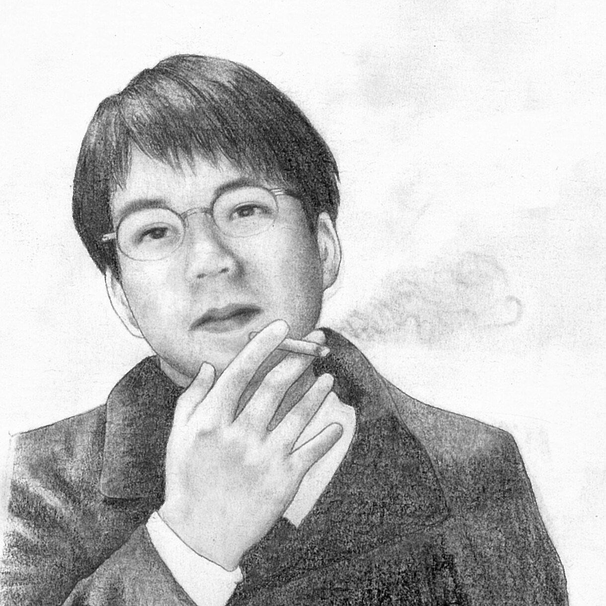 リアルで雰囲気ある似顔絵　鉛筆画でお描きします 人とは一味違うプレゼント、プロフィール画像に！ イメージ1