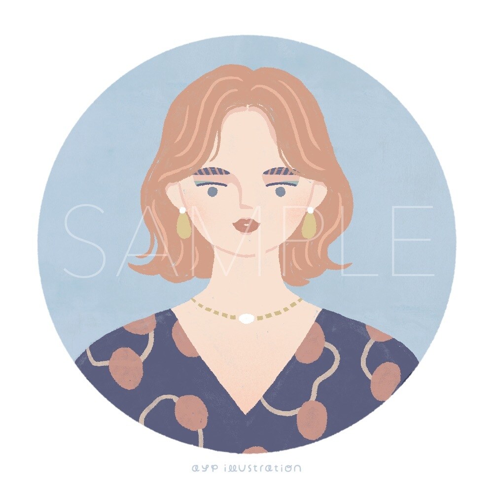 オリジナリティのあるイラストで似顔絵を描きます 温かくて柔らかいアイコン用イラストを、心を込めて描きます。 イメージ1