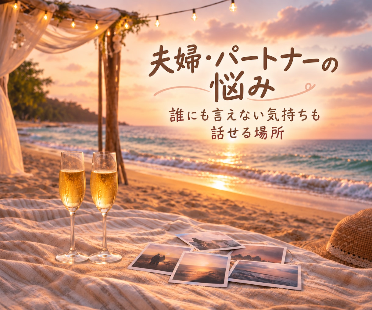 夫婦関係やパートナーの悩みを優しく丁寧に伺います 不妊や浮気、DVにモラハラ、レスや愚痴まで話せる場所 イメージ1