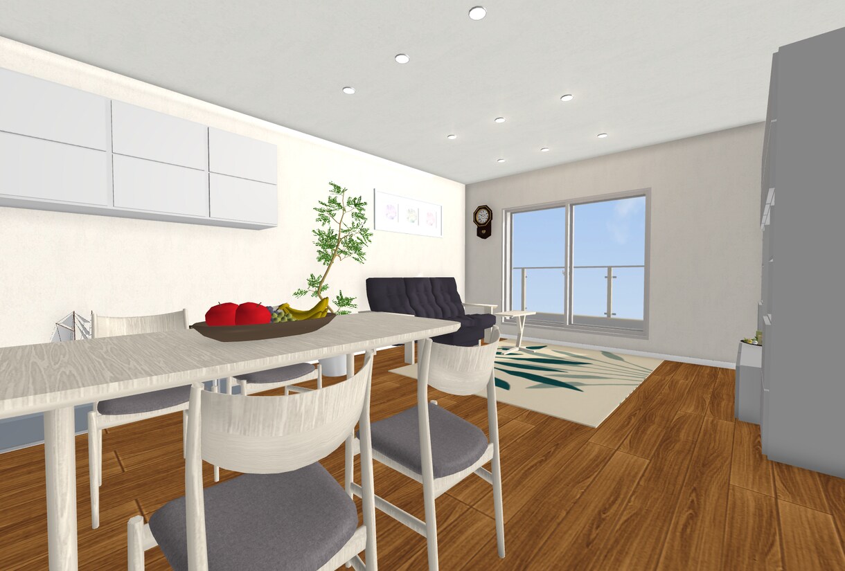 リクエストくださった間取りを3Dパースにします 無料修正4回！3Dパースを試してみたい方！募集！ イメージ6