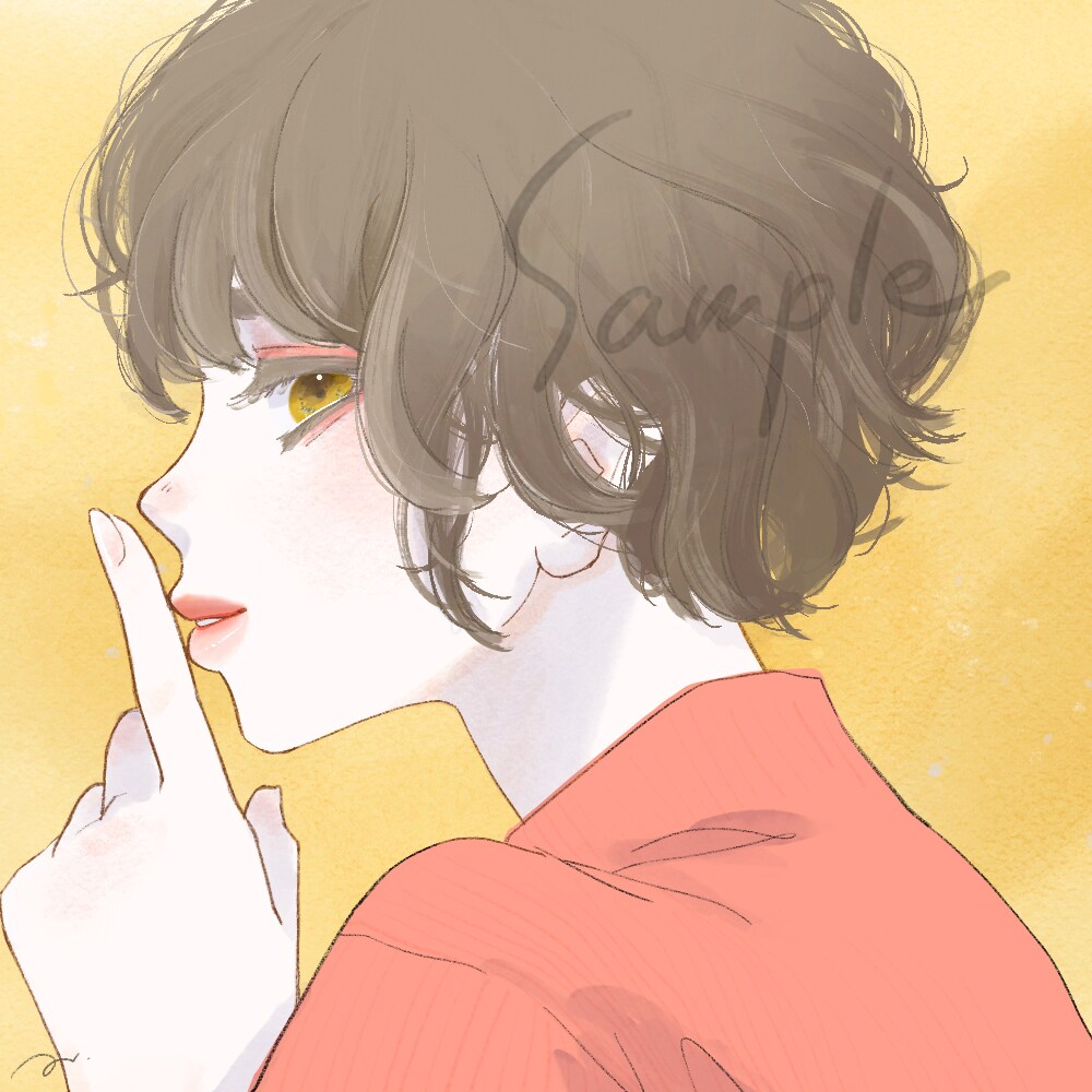 SNSアイコンに！女の子イラスト描きます 魅力的な女の子イラストをお描きします イメージ4