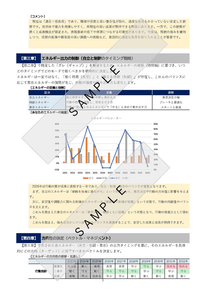 本質と行動のギャップを埋める行動指針を示します 本来の強みを炙り出し、自分らしく生きる最適解を示します イメージ7
