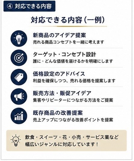 商品開発・経営相談承りますます アイデアから販売戦略まで提案します イメージ4