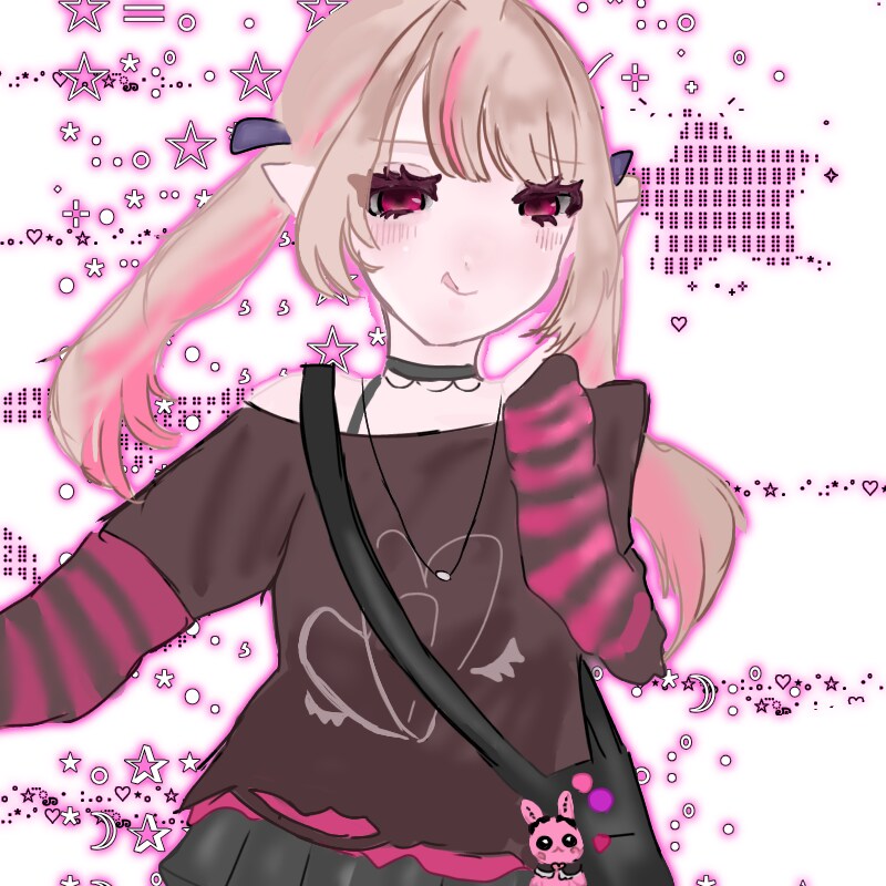 アイコン、夢絵、オリキャラ描きます 女性を描くのが得意です。ご気軽にご依頼ください。 イメージ2