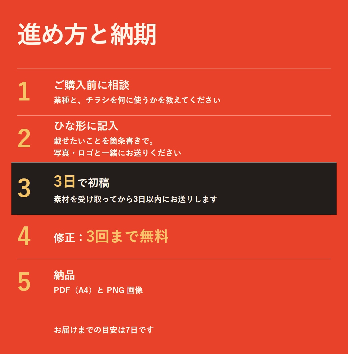 旅館・お店向け◎写真が主役のチラシ・パンフ作ります お店の写真をいちばん大きく。手に取った瞬間に伝わる一枚に イメージ3