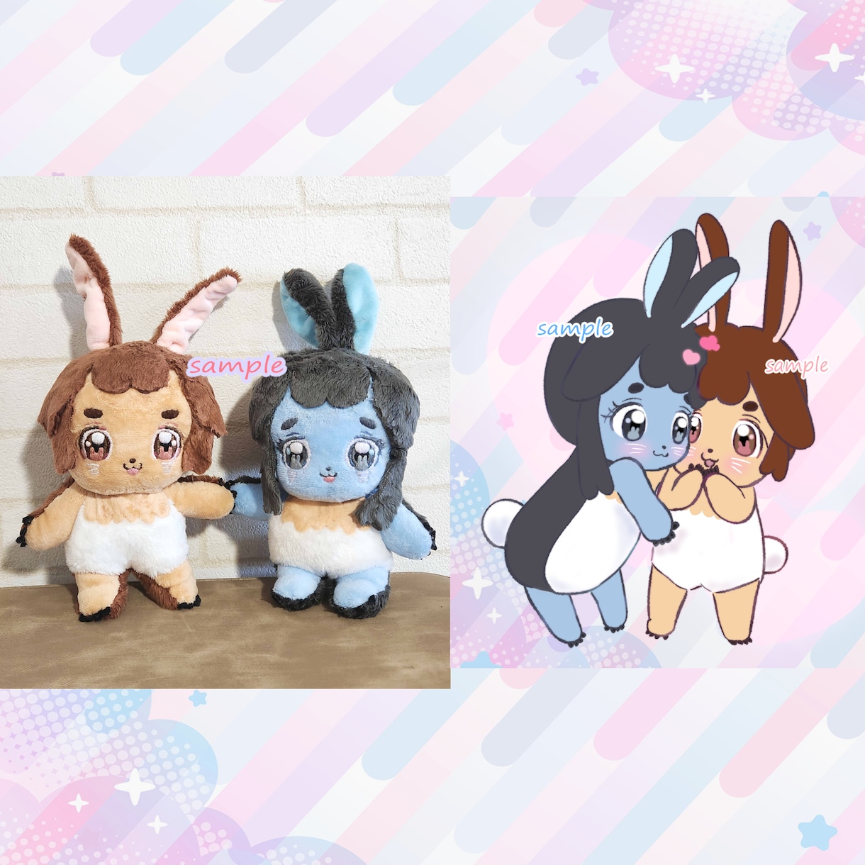 オリジナル動物ぬいぐるみ ペットぬいぐるみ作ります ももな工房のもぐらぬいもお作り可能です! ペットぬい相談可 イメージ2