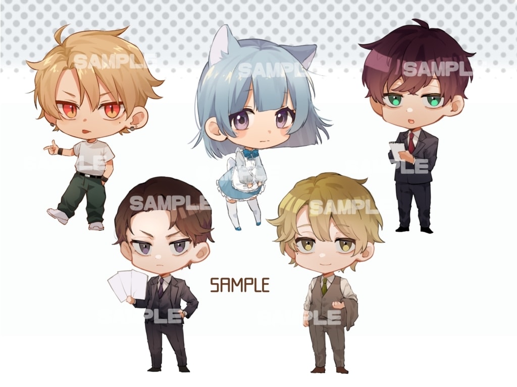 厚塗り風ミニキャライラスト描きます SNSやYouTubeにもご使用頂けます！！ イメージ5