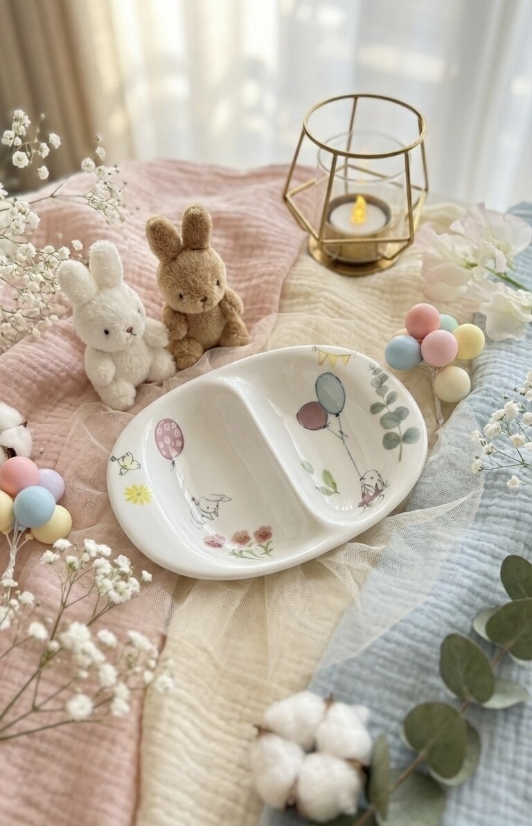 産院での講座講師が離乳食食器をお作りします 産院の産後ケアで講座をしている信頼の講師が作る離乳食食器 イメージ2