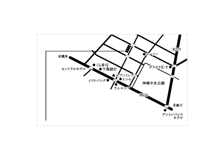 地図を作成し致します 名刺やチラシに使用する小さめの簡略地図 イメージ3