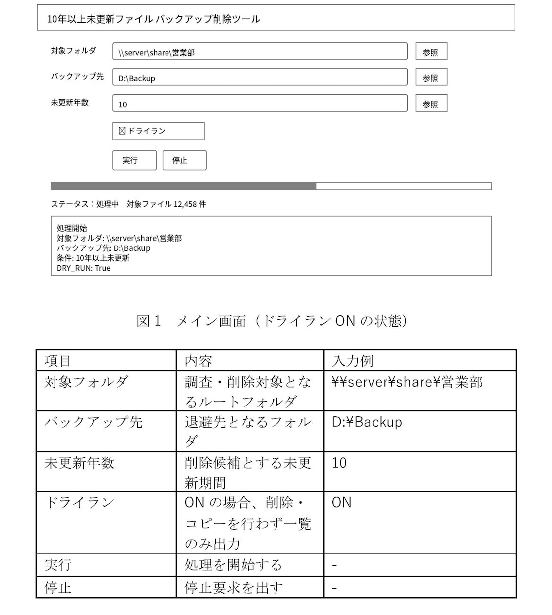 古いファイルを検索して整理するツールを販売します 古いファイルを検索・バックアップして安全に整理 イメージ1