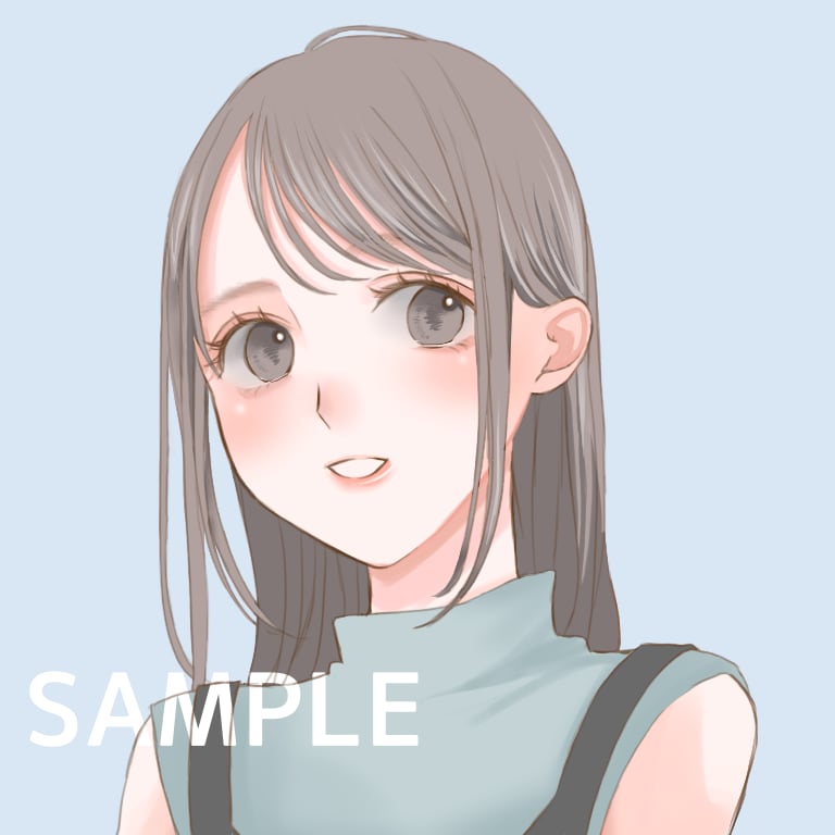 アイコンにおすすめ♡可愛いイラストお描きします 似顔絵風・デフォルメ・イメージイラストなどもお受け致します◎ イメージ2