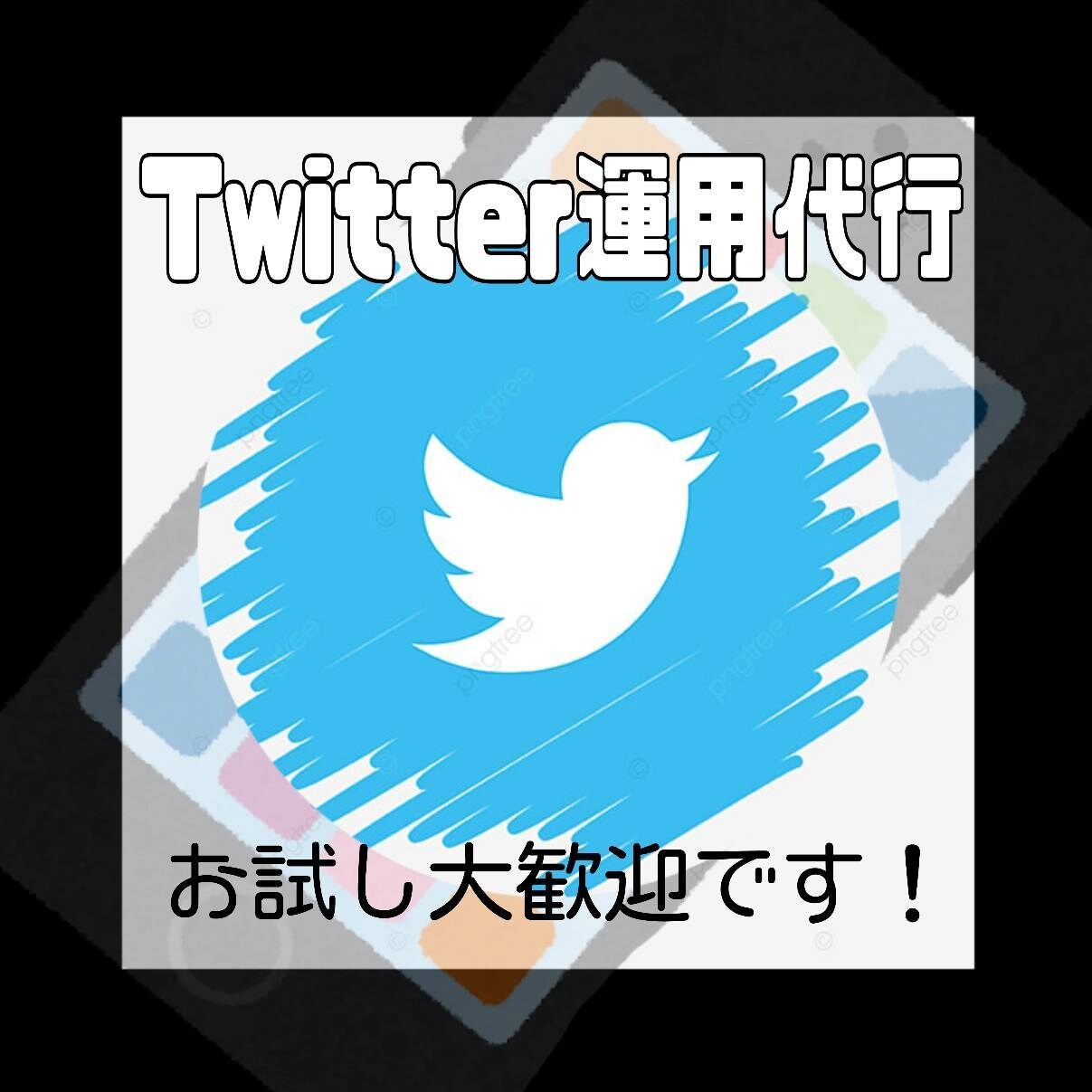 Twitter運用代行をしています これからSNS運用をしていきたい企業様必見！ イメージ1