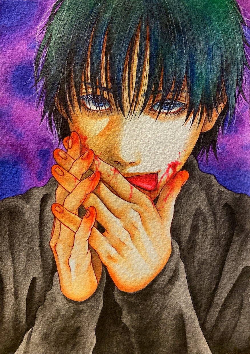完全手描きのイラスト承ります 厚塗りの水彩着色が得意です。あなたのイメージをイラストに！ イメージ3