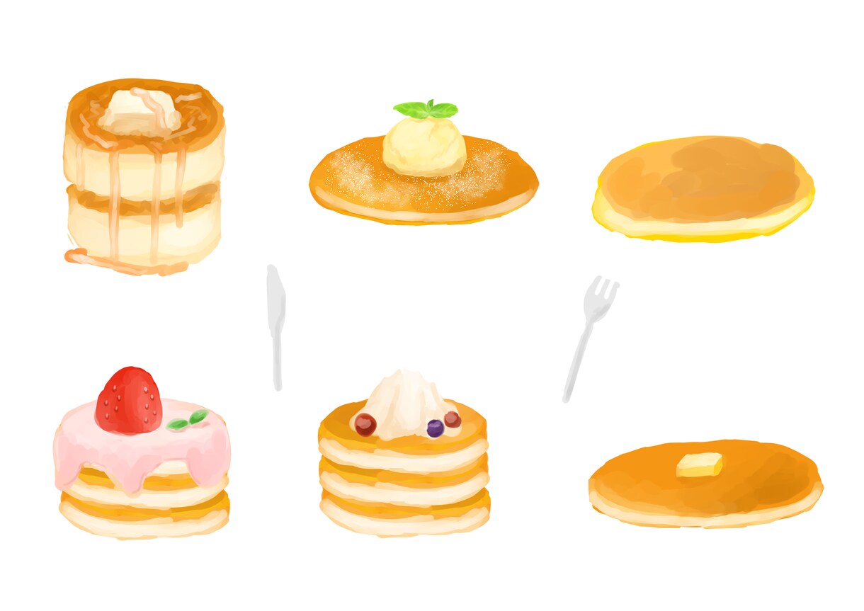 写真から食べ物のイラスト作成します オリジナル料理をイラストにしてみませんか。 イメージ6