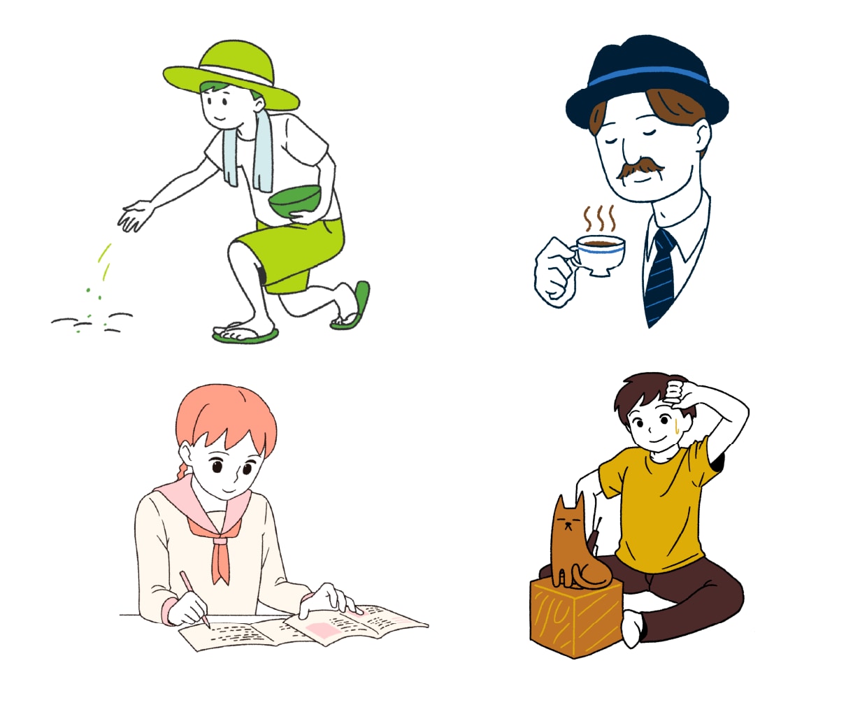 イラスト作成します 優しいタッチでちょっとオシャレに イメージ5