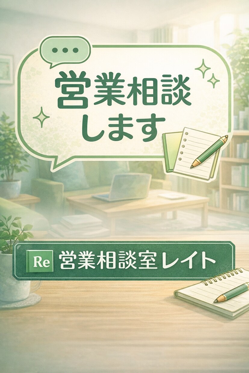 営業スキル向上の相談、お受けします 初心者でもわかる営業改善アドバイス（初心者歓迎） イメージ1