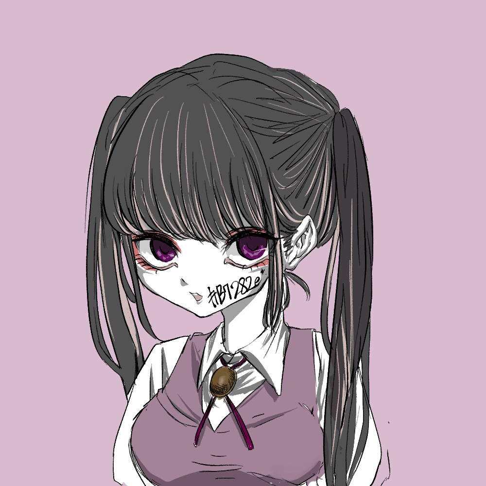 SNSなどに使えるオリジナルのアイコンを制作します ダークな美しいイラストを早めにお届けします！ イメージ3