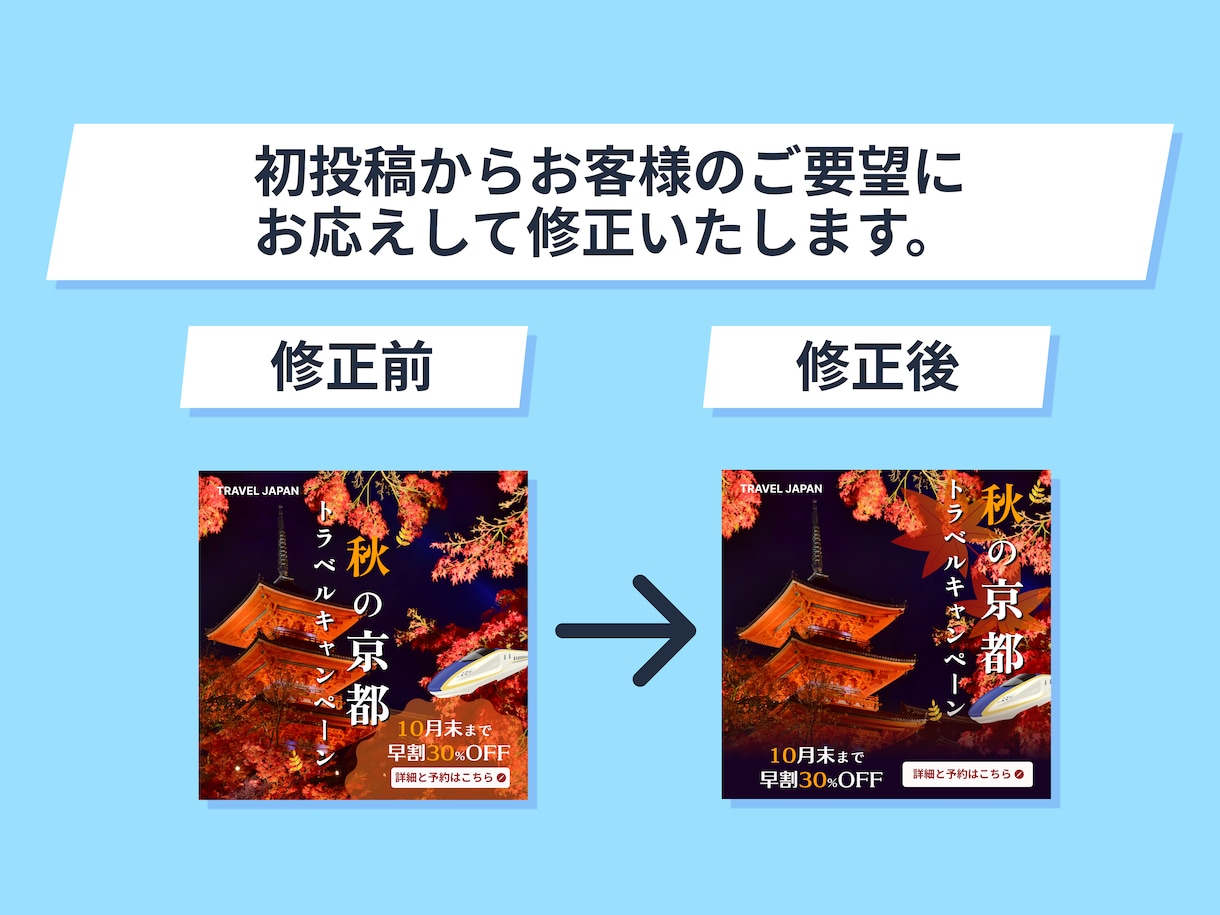 バナーデザインを制作代行いたします 見て伝わるバナーを作成いたします イメージ2