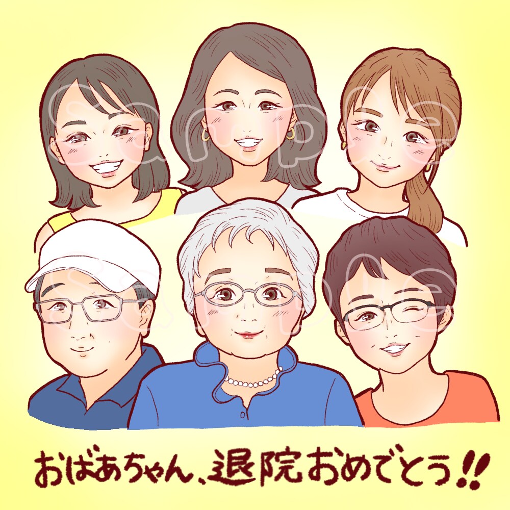 2人目からは1000円！漫画風似顔絵描きます ペットと一緒に、アイコンやプレゼント用などに!! イメージ9