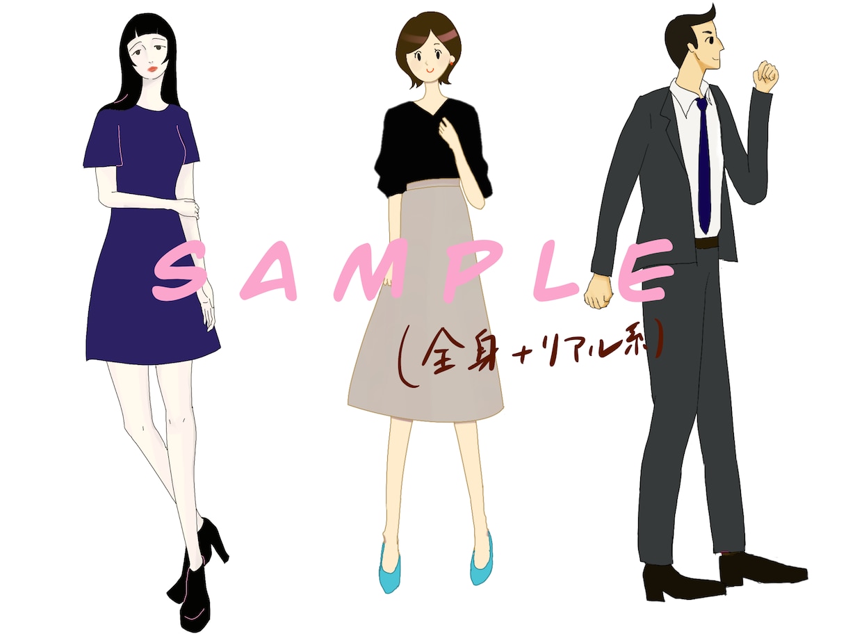 あなたのご希望に寄り添ったイラストを提供します 初出品のため格安です！人、食べ物、動物なんでもOKです◎ イメージ2