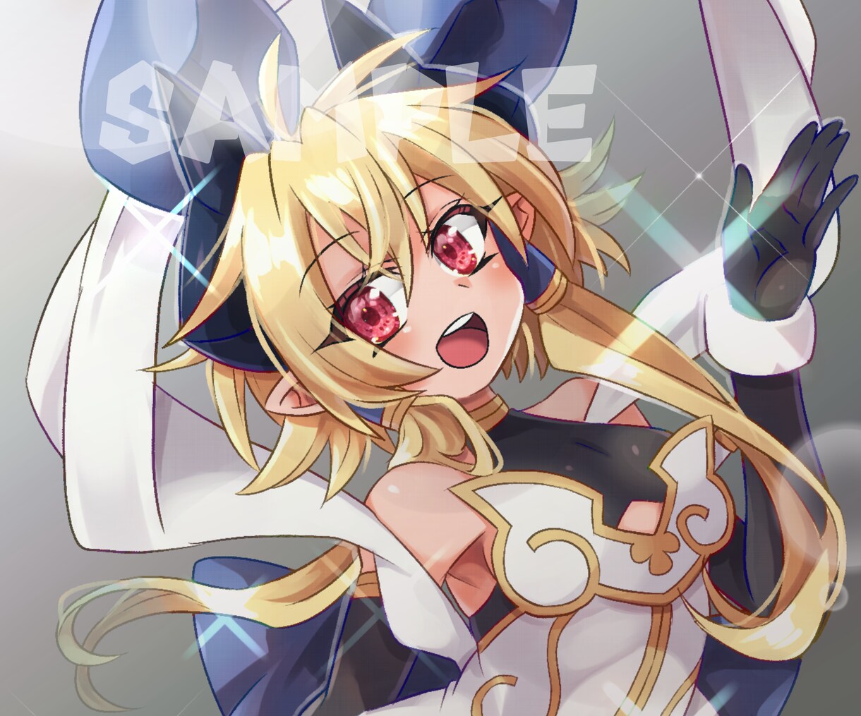 ふんわりキラキラかわいい！アニメ風イラスト描きます ラフの修正回数に制限無し！お客様のイメージに寄り添います イメージ7