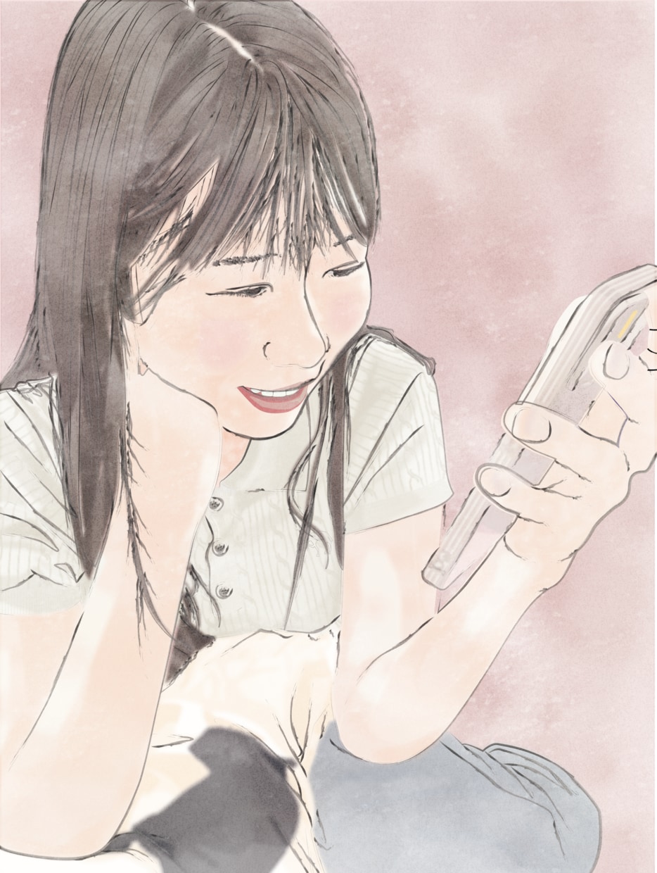 記念日の写真をイラスト化します 人物やペットの写真をリアルなイラストにします。 イメージ1
