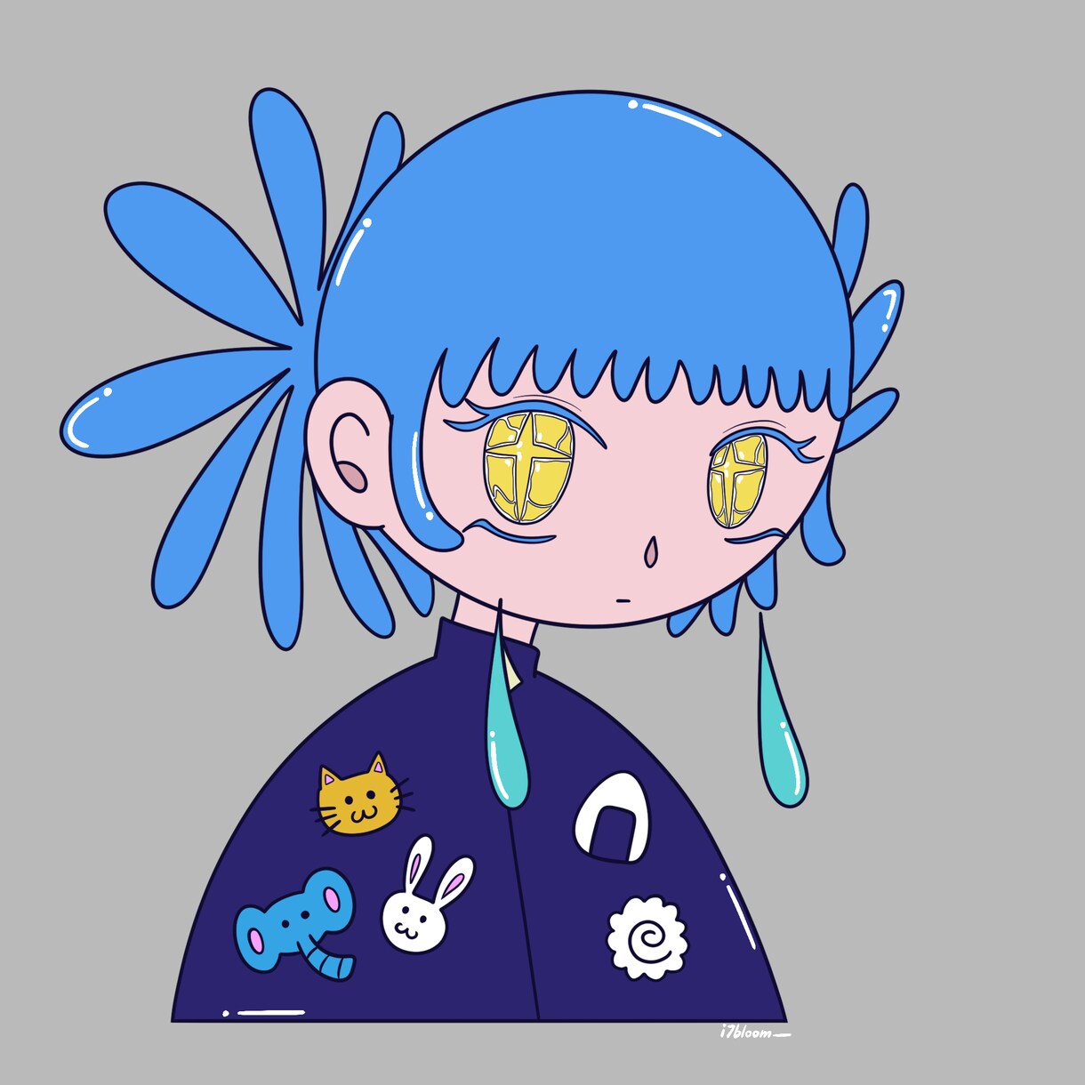 ポップで個性的なアイコン描きます 他とは一味違う可愛さあります！ イメージ2
