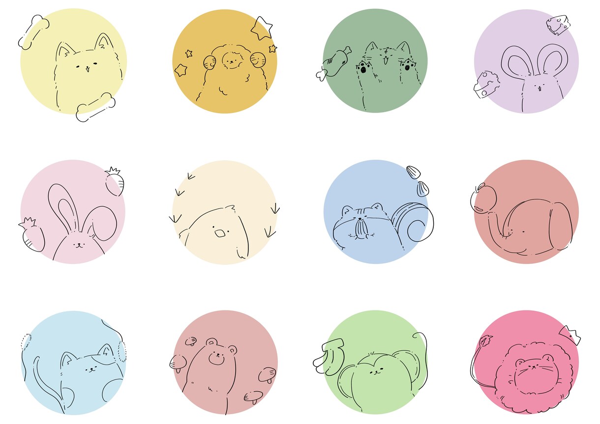 SNS用イラスト描きます SNSで投稿する際のポップなイラストが欲しい！ イメージ10