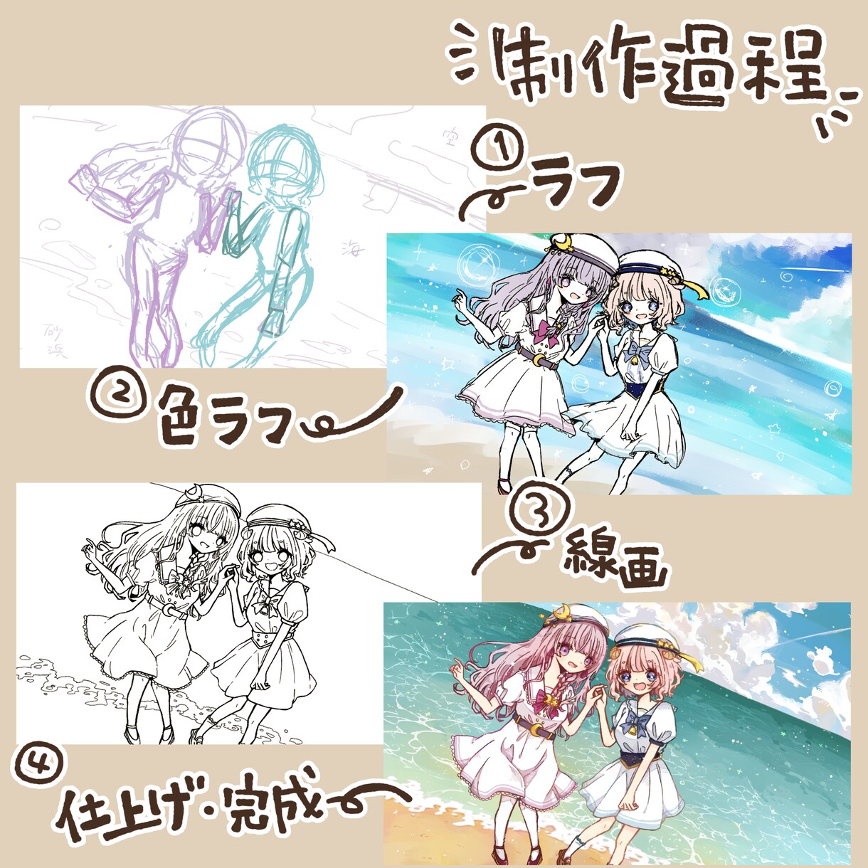 ミニキャライラスト制作いたします かわいいミニキャラで制作いたします◎ イメージ4