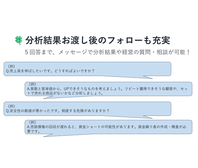 中小企業診断士が財務分析で御社の健康チェックします プロが2期分の財務諸表から、長所や危険度を分析します！ イメージ5