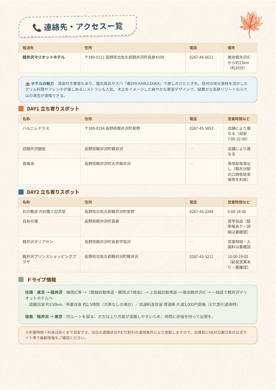 思い出に残る旅のしおりを作ります 友人・家族・カップル旅行を、もっと特別な1冊に。 イメージ6