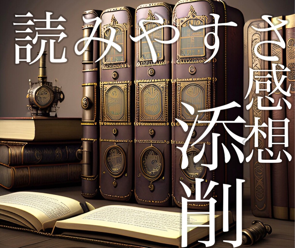 小説を細かく書き方から添削、感想をお伝えします オリジナル作品や二次創作、短編から長編まで幅広く対応 イメージ1