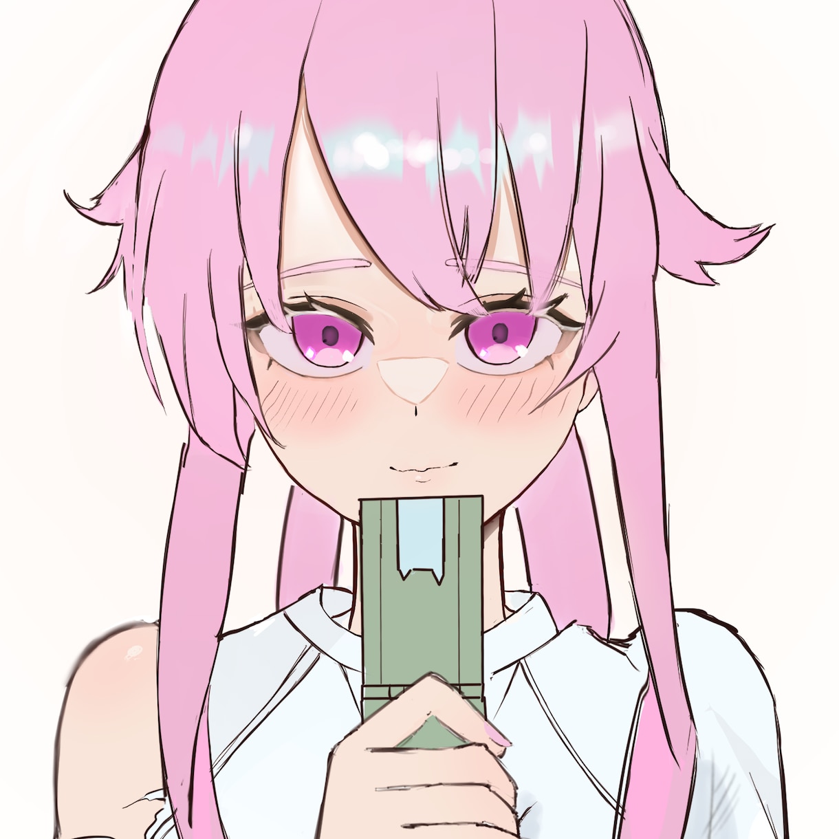 SNS用可愛い女の子キャラを描きます 6月中旬から依頼受付可（先着5名3000円） イメージ1