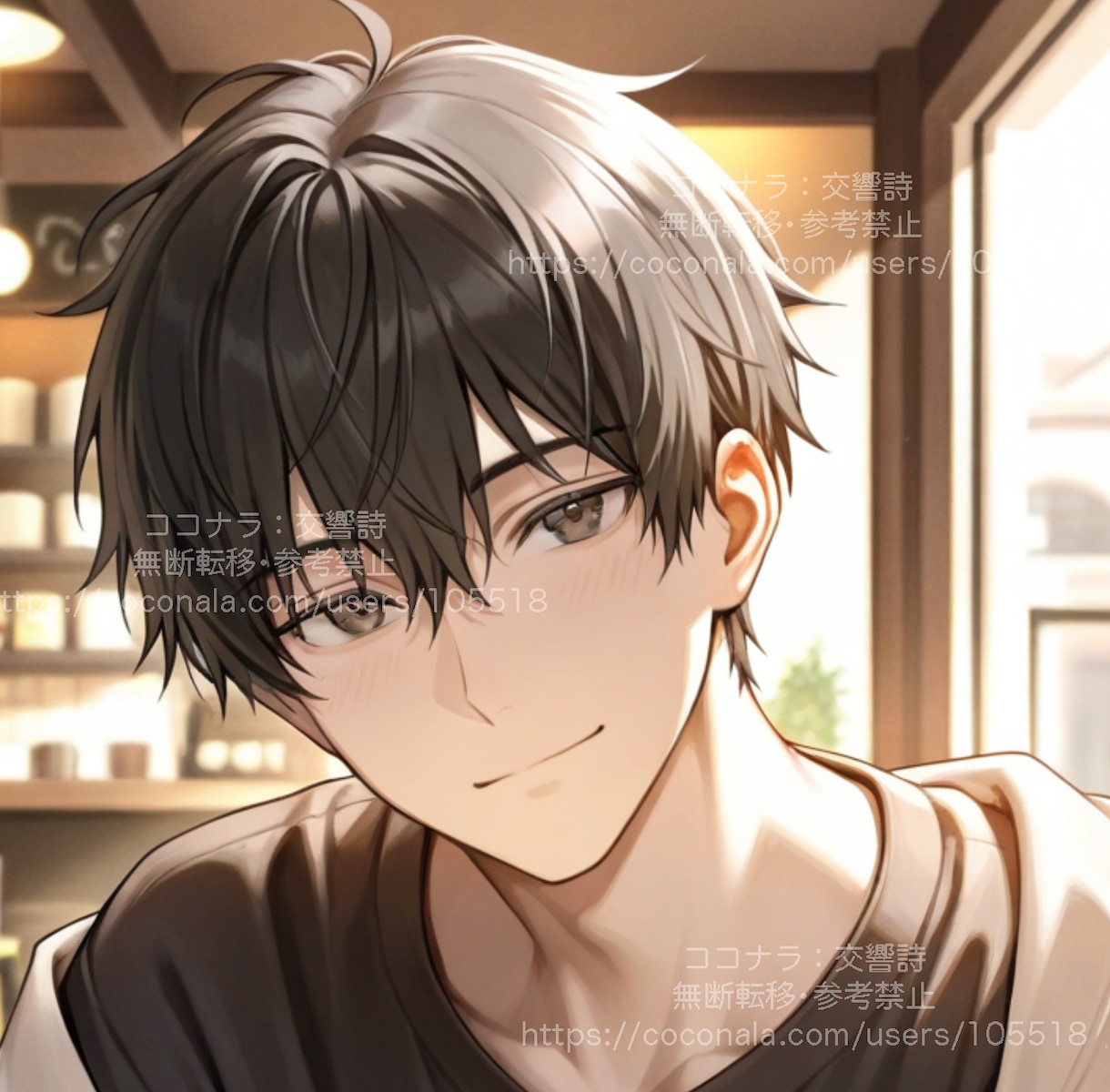 イケメンイラストアイコン☆お任せガチャ制作します あなただけのハイクオリティーなイケメン男性イラストを制作 イメージ1