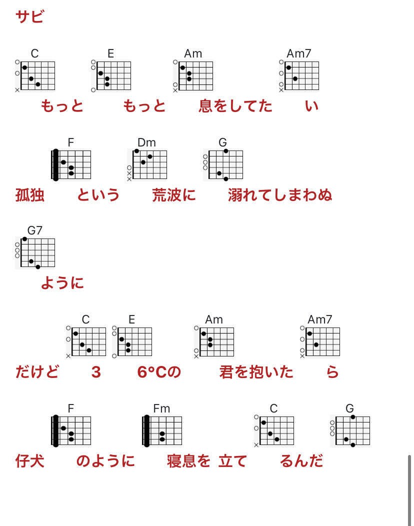 作詞＆作曲　ギター弾き語り用の曲を作ります コードで弾けるオリジナル曲を安価で作詞＆作曲します イメージ2