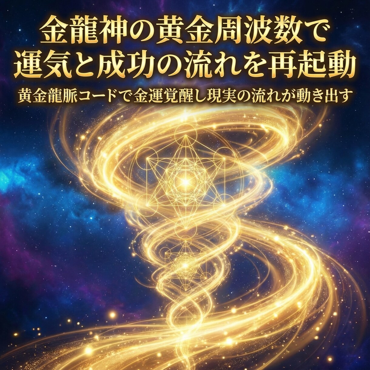 金龍神の黄金周波数で運気と成功の流れを再起動します 黄金龍脈コードで金運覚醒し現実の流れが動き出す イメージ7