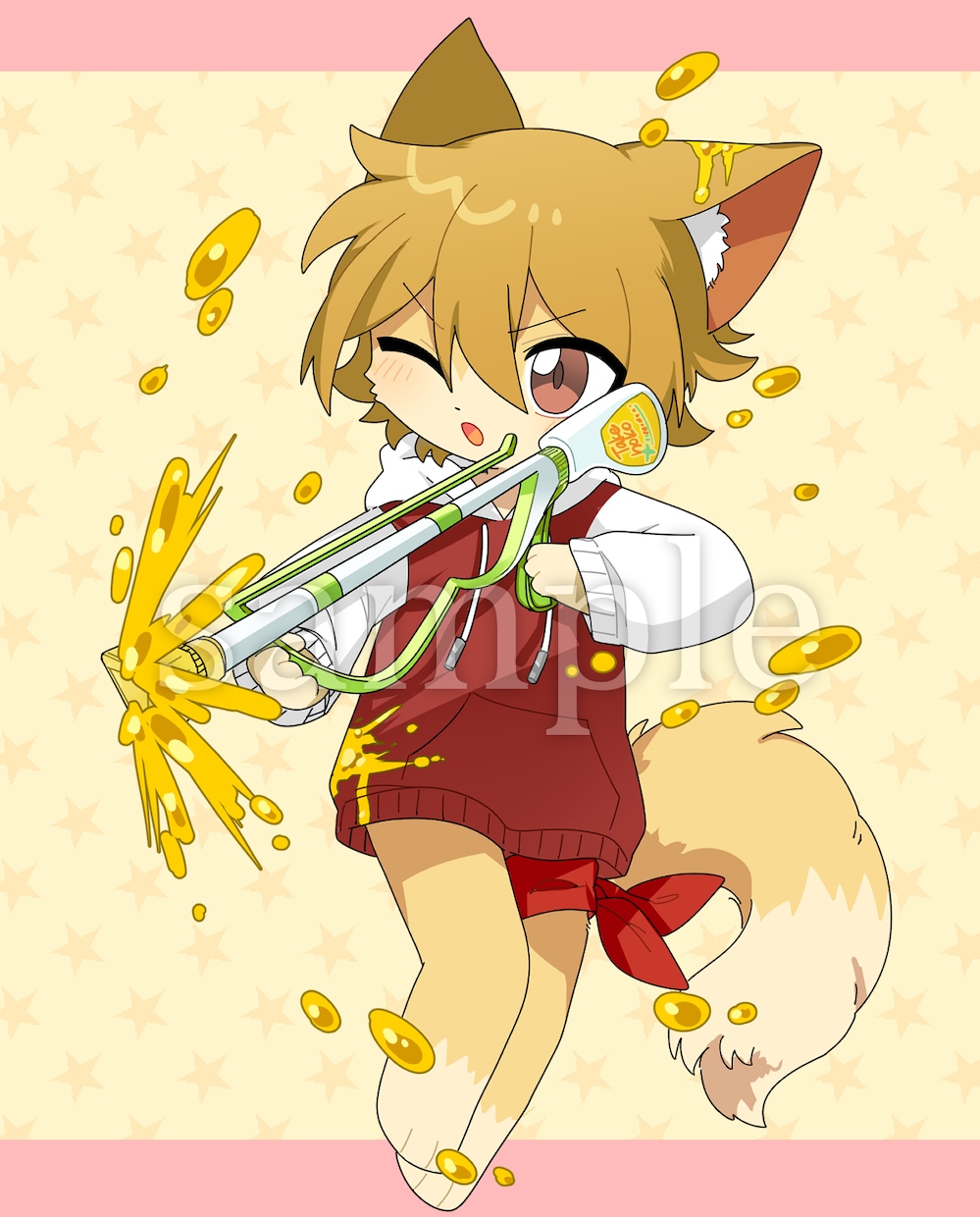 ちびキャラなどの立ち絵を描きます 表情豊かでかわいらしいキャラをお届けします！ イメージ5