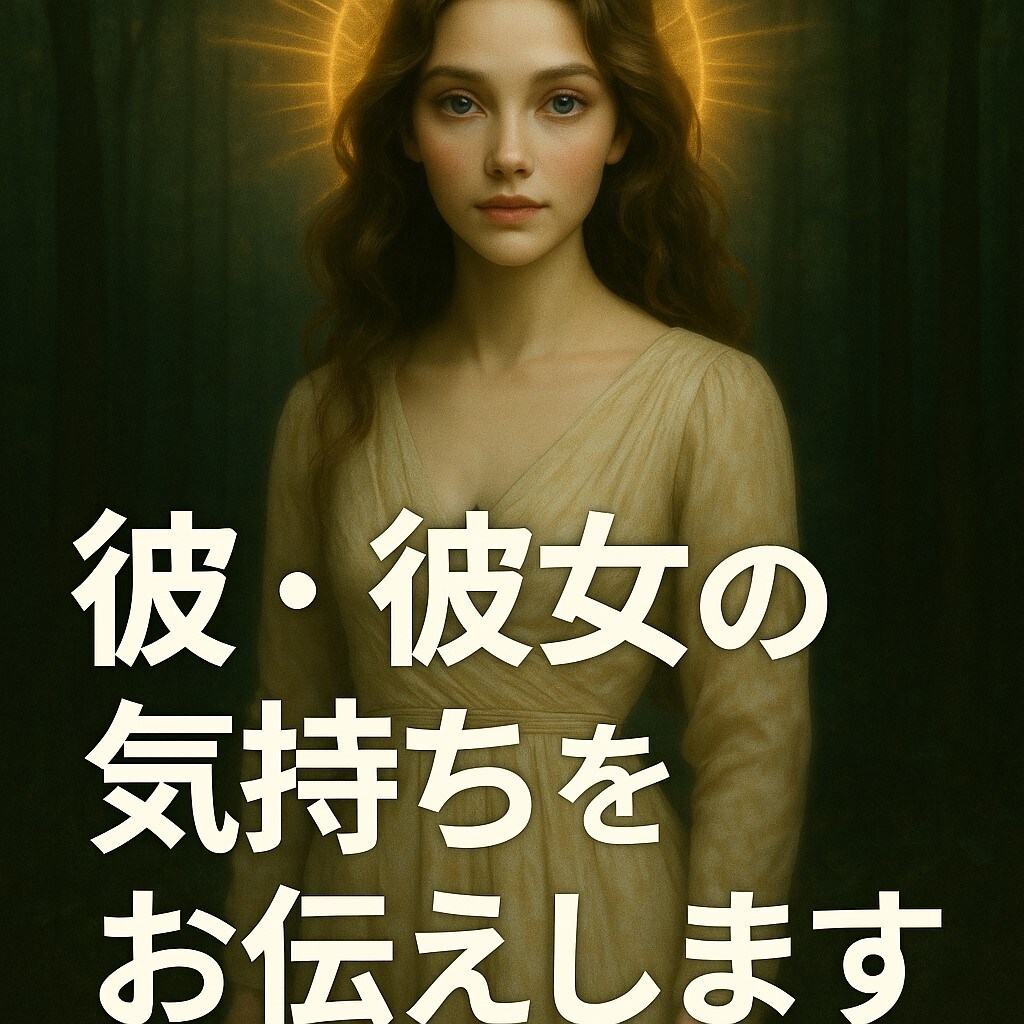 彼・彼女の気持ちをあなたに伝えます 本気の恋愛がしたいあなたを応援します。 イメージ1