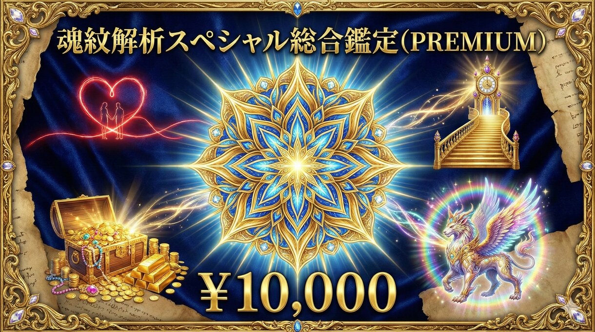 魂紋解析占術◆魂紋解析スペシャル総合鑑定します 人生まるごとを魂レベルで総チェック イメージ1
